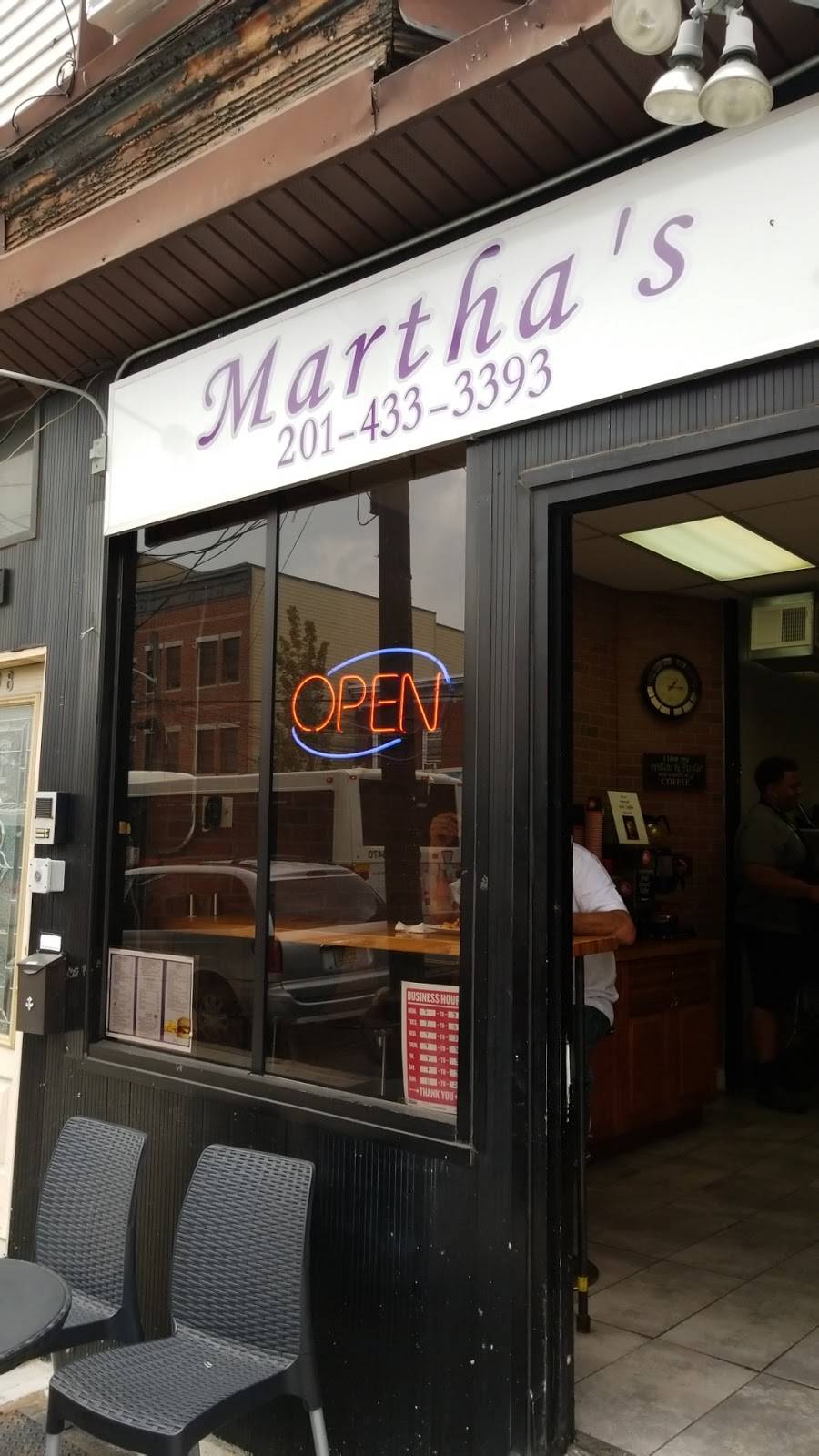 Marthas | restaurant | 308 Pacific Ave, Jersey City, NJ 07304, USA | 2014333393 OR +1 201-433-3393