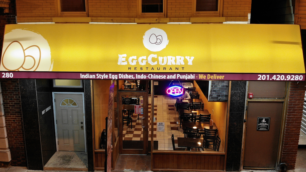 EggCurry | restaurant | 280 Central Ave, Jersey City, NJ 07307, USA | 2014209280 OR +1 201-420-9280