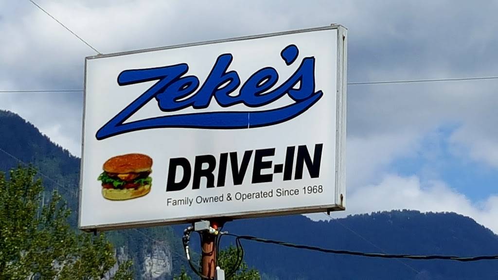 Zekes Drive In | restaurant | 43918 US-2, Gold Bar, WA 98251, USA | 3607932287 OR +1 360-793-2287