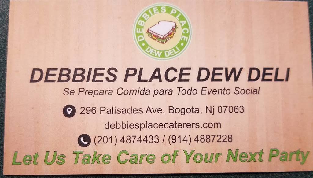 Debbies Place | restaurant | 296 Palisade Ave, Bogota, NJ 07603, USA | 2014874433 OR +1 201-487-4433