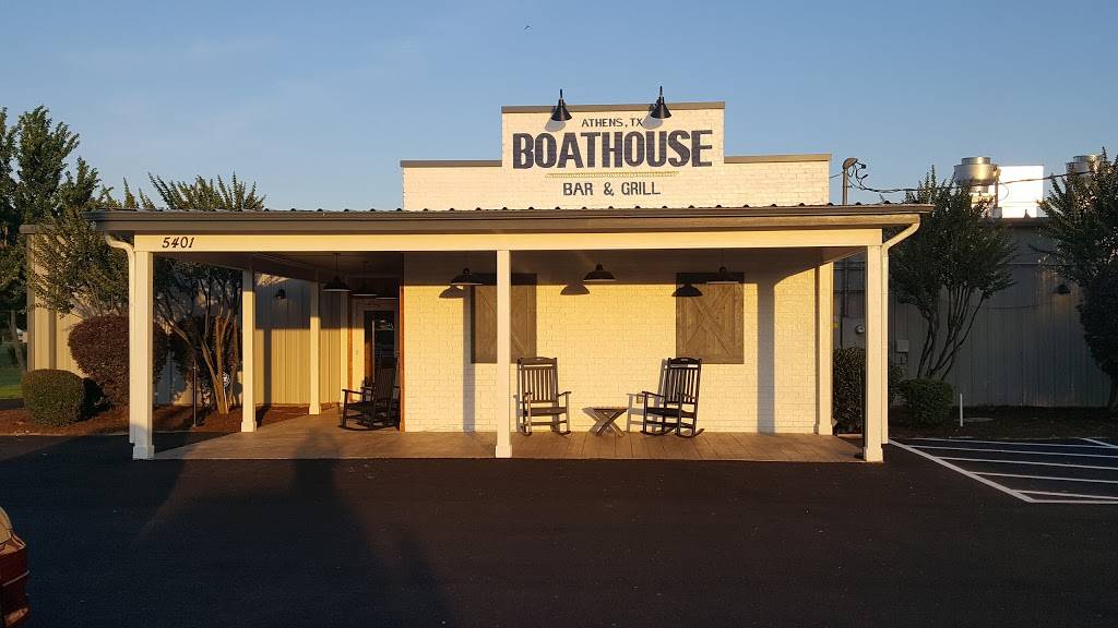Boathouse Bar and Grill | restaurant | 5401 Marina Dr, Athens, TX 75752, USA | 9036752628 OR +1 903-675-2628