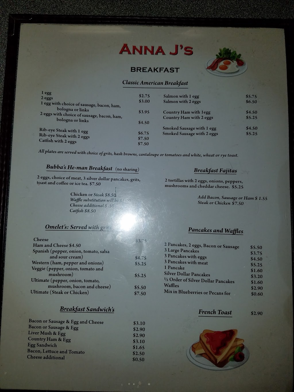 Anna Js | restaurant | 1025 Camden Ave, Rock Hill, SC 29732, USA