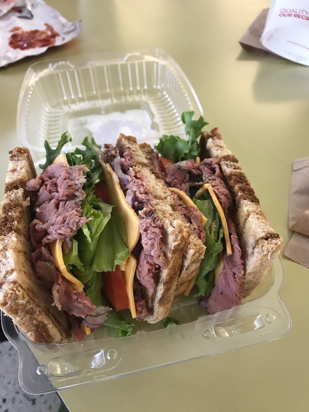 Earl of Sandwich Restaurant Fort Drum Service Plaza, 184 Florida's