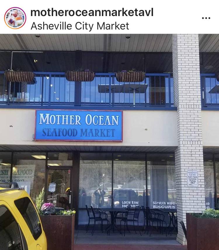 Mother Ocean Seafood Market 640 Merrimon Ave, Asheville, NC 28804, USA