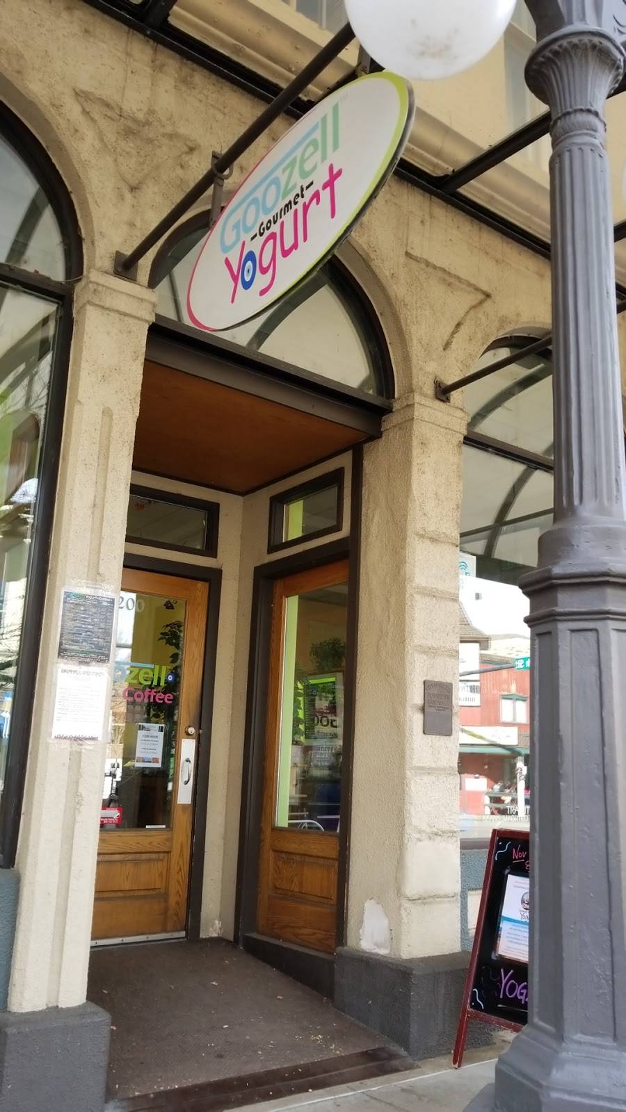 Goozell Yogurt & Coffee | cafe | 1200 Washington Ave, Golden, CO 80401, USA | 3032792000 OR +1 303-279-2000