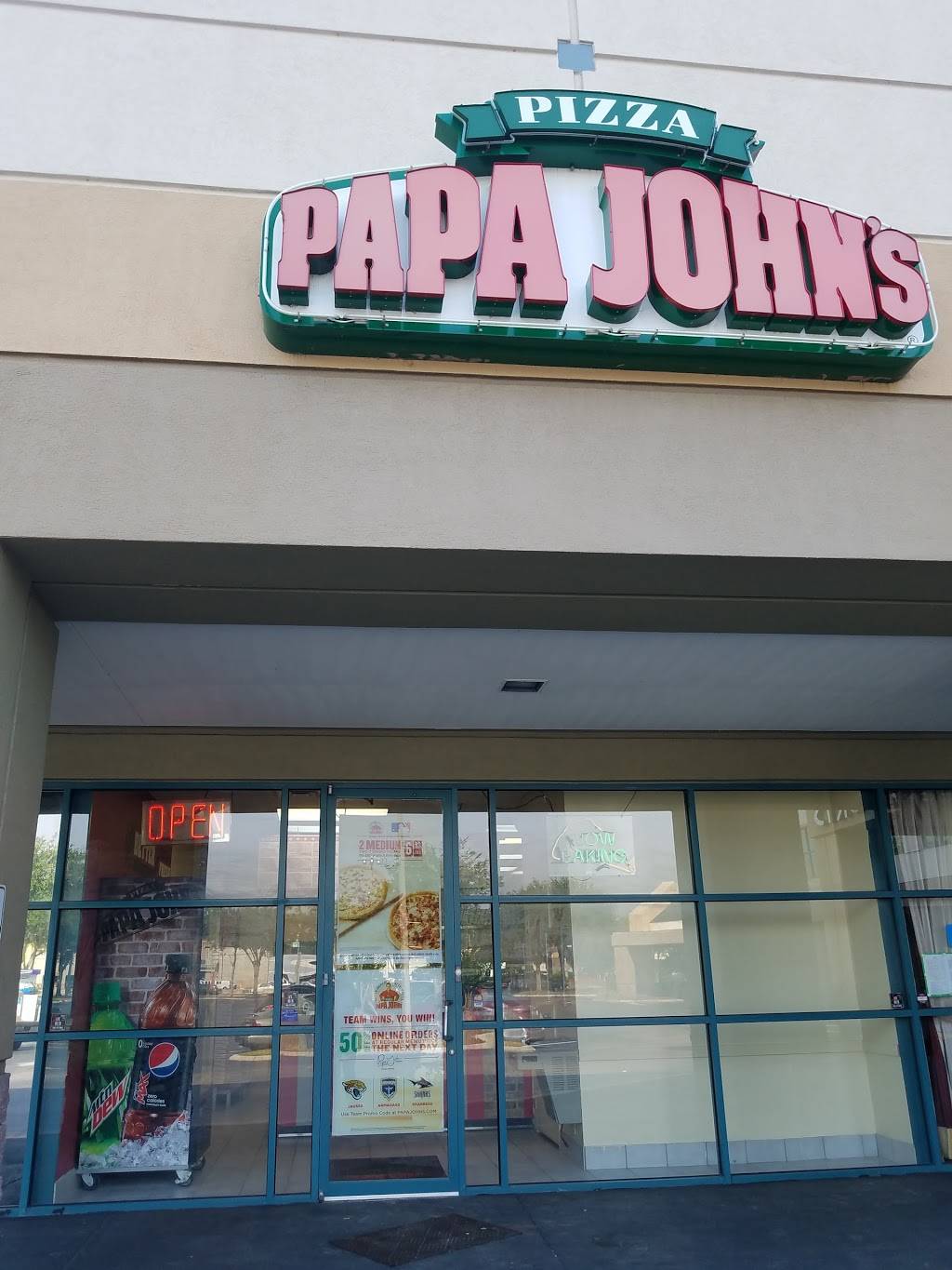 Papa Johns Pizza | restaurant | 11701 San Jose Blvd, Jacksonville, FL 32223, USA | 9042687272 OR +1 904-268-7272
