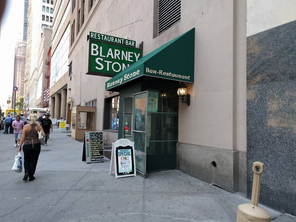 Blarney Stone | restaurant | 11 Trinity Pl, New York, NY 10006, USA | 2122694988 OR +1 212-269-4988