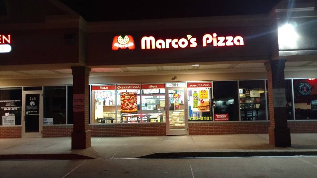 Marcos Pizza | meal delivery | 244 N Court St, Medina, OH 44256, USA | 3307250101 OR +1 330-725-0101