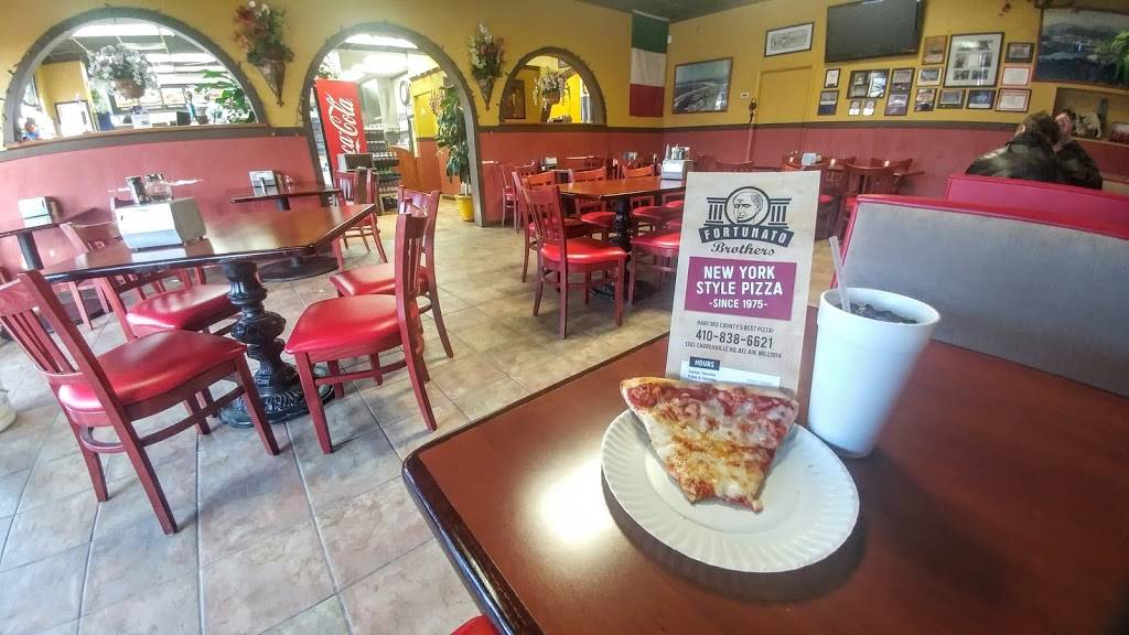 Fortunato Brothers Pizza | restaurant | 1301 Churchville Rd, Bel Air, MD 21014, USA | 4108386621 OR +1 410-838-6621