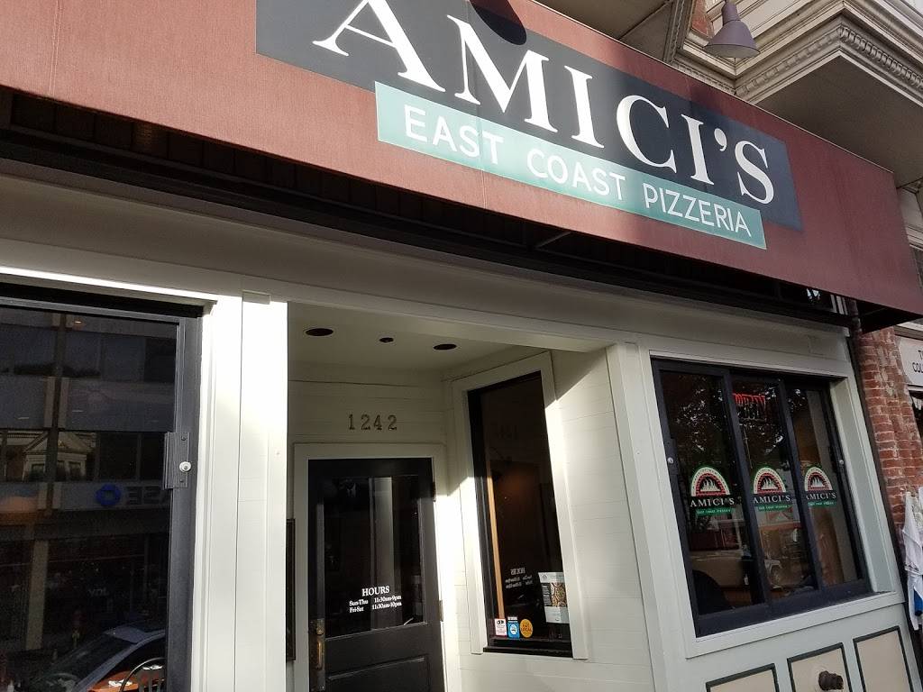 Amicis East Coast Pizzeria | restaurant | 1242 Fourth Street, San Rafael, CA 94901, USA | 4154559777 OR +1 415-455-9777