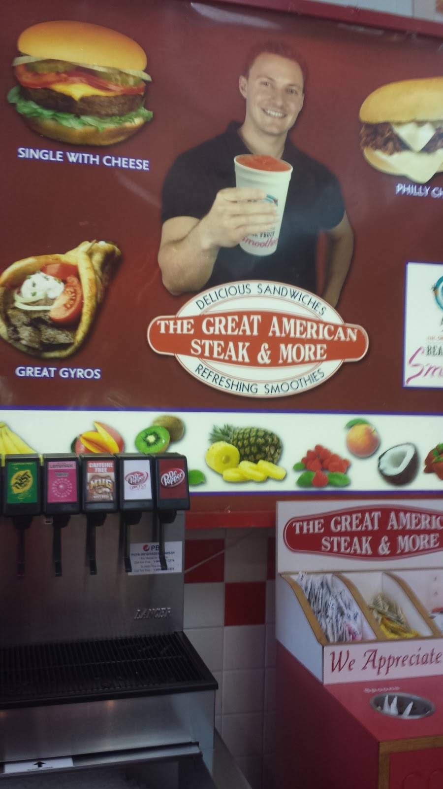 Great American Steak & More | restaurant | 3111 S 31st St, Temple, TX 76502, USA | 2547711887 OR +1 254-771-1887
