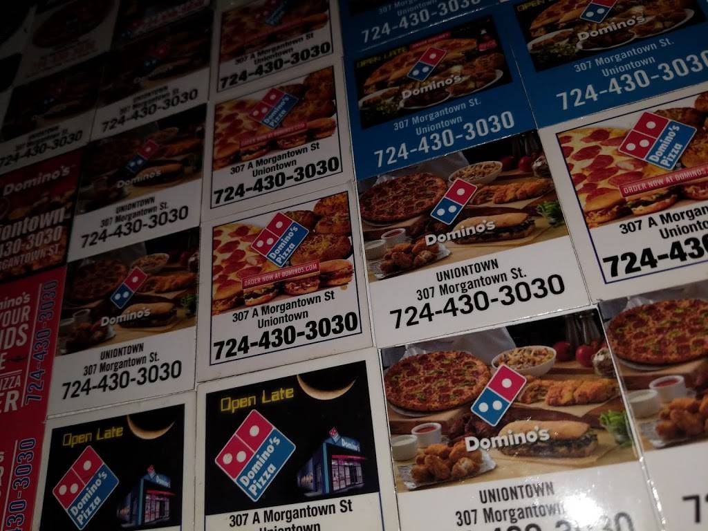 Dominos Pizza | meal delivery | 307 Morgantown St # A, Uniontown, PA 15401, USA | 7244303030 OR +1 724-430-3030