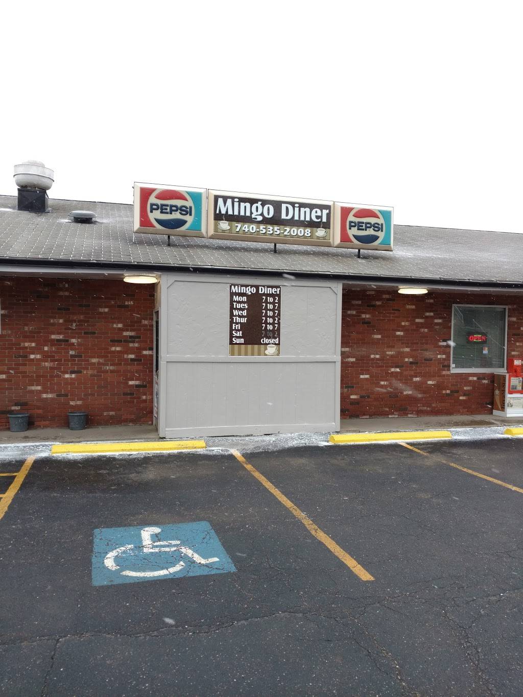 Mingo Diner | restaurant | 2210 Commercial Ave, Mingo Junction, OH 43938, USA | 7405352008 OR +1 740-535-2008