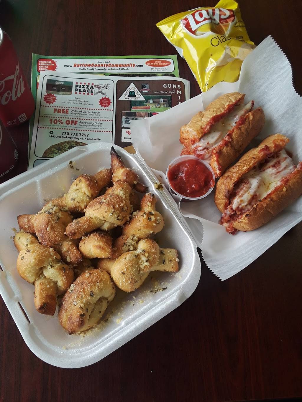 Pizza Place | meal delivery | 6103 Joe Frank Harris Pkwy NW, Adairsville, GA 30103, USA | 7707737757 OR +1 770-773-7757