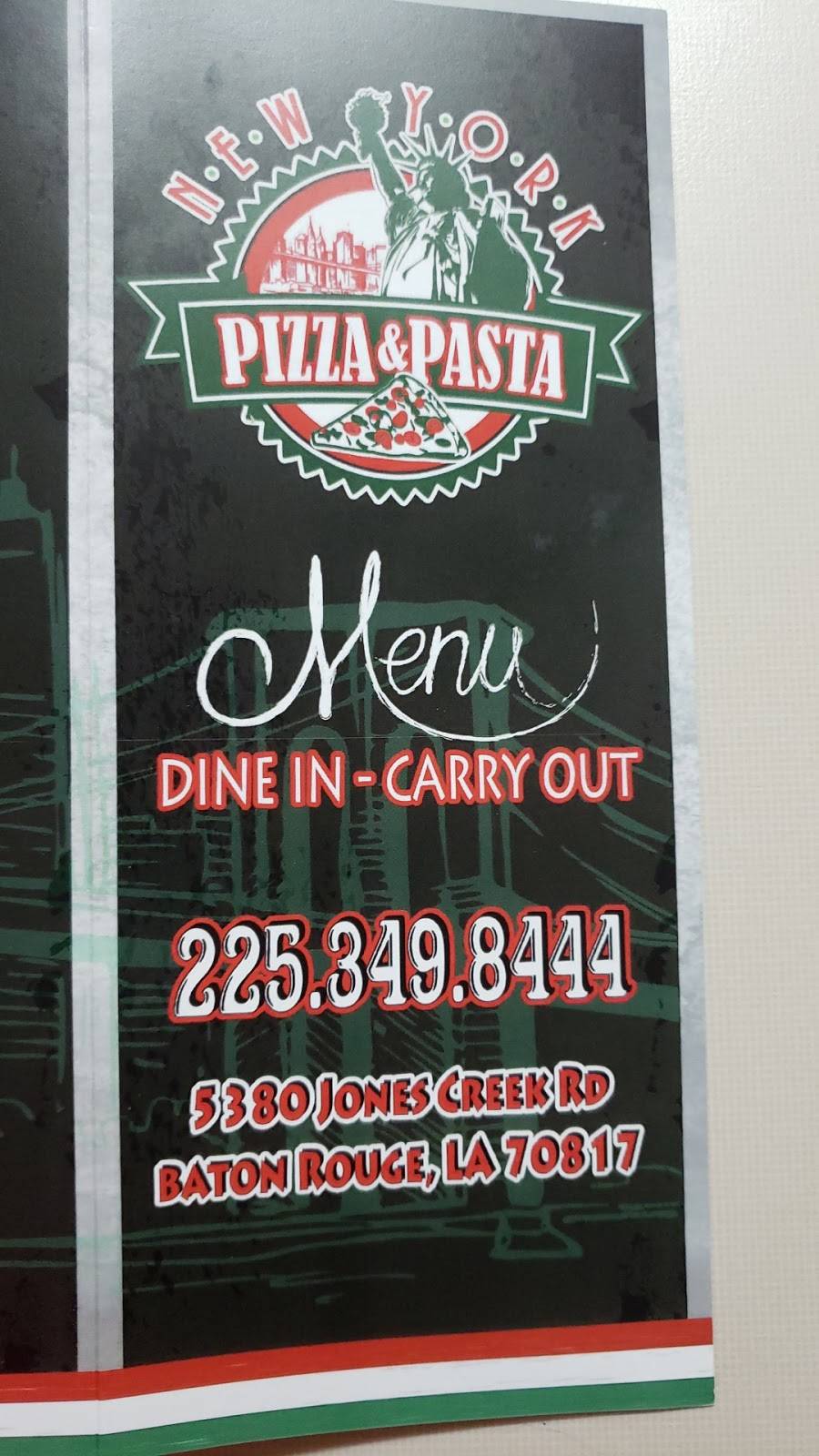 New York Pizza and Pasta - Restaurant | 5380 Jones Creek Rd, Baton
