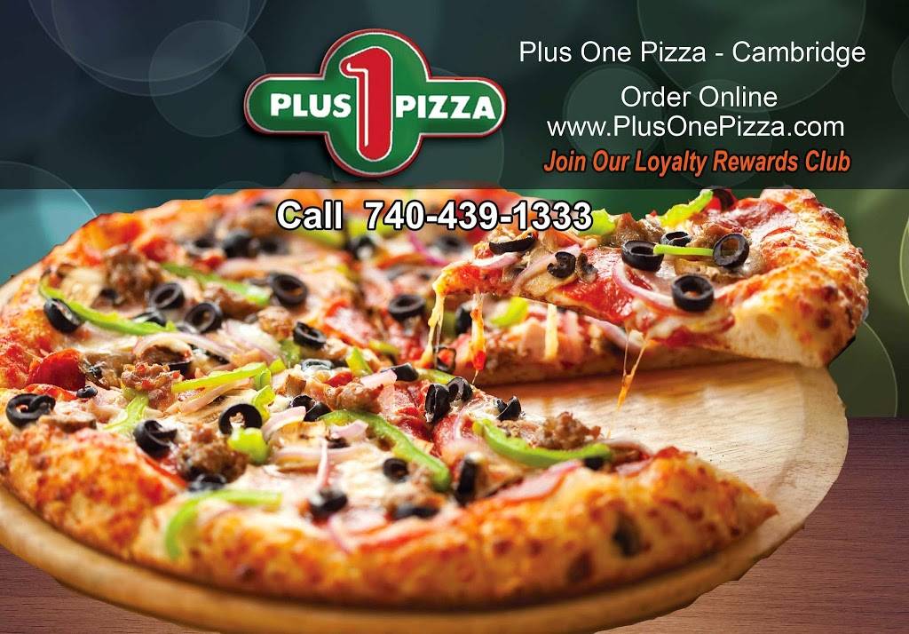 Plus 1 Pizza | meal delivery | 220 Clark St, Cambridge, OH 43725, USA | 7404391333 OR +1 740-439-1333