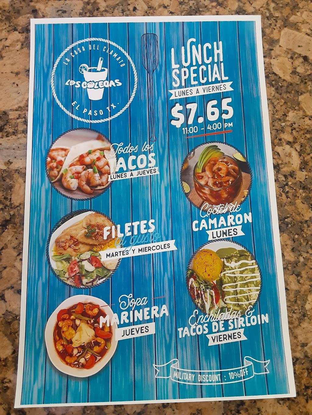 Los Colegas | restaurant | 14260 N, Horizon Blvd Ste. A, Horizon City, TX 79928, USA | 9153040237 OR +1 915-304-0237
