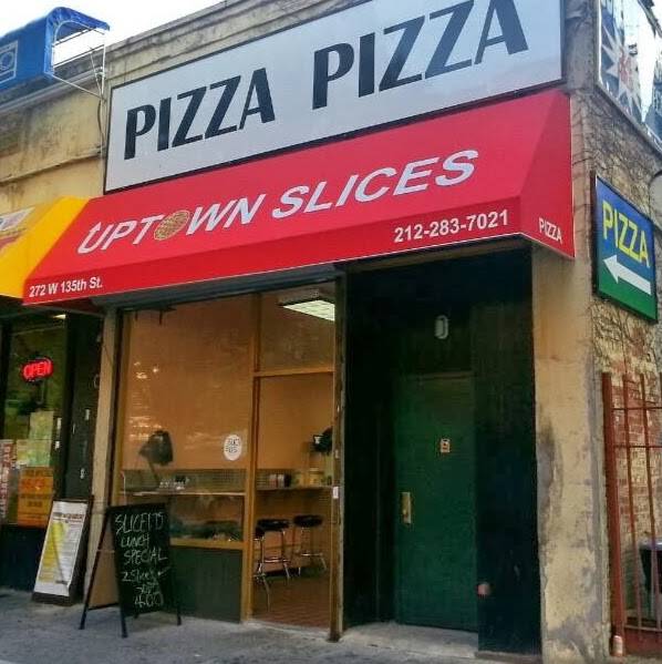 Uptown Slices | restaurant | 272 W 135th St, New York, NY 10030, USA | 2122837021 OR +1 212-283-7021