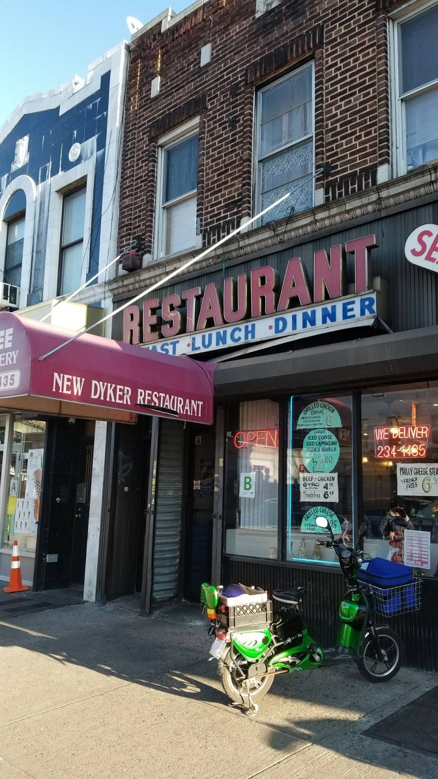 New Dyker | restaurant | 8505 18th Ave, Brooklyn, NY 11214, USA | 7182341435 OR +1 718-234-1435