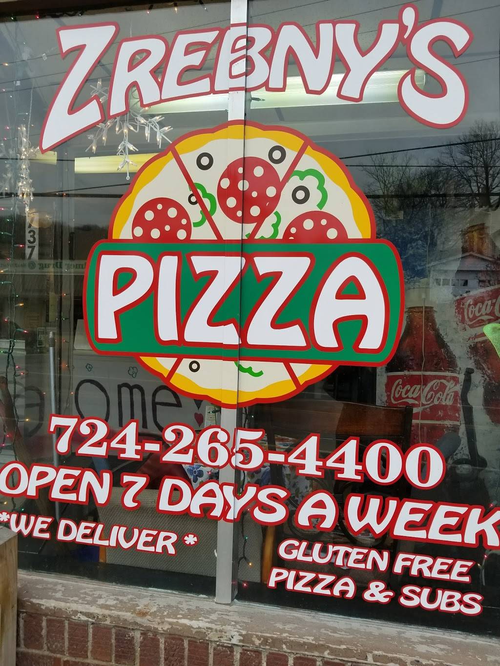 Zrebnys Pizza Shop | restaurant | 737 Little Deer Creek Valley Rd, Russellton, PA 15076, USA | 7242654400 OR +1 724-265-4400