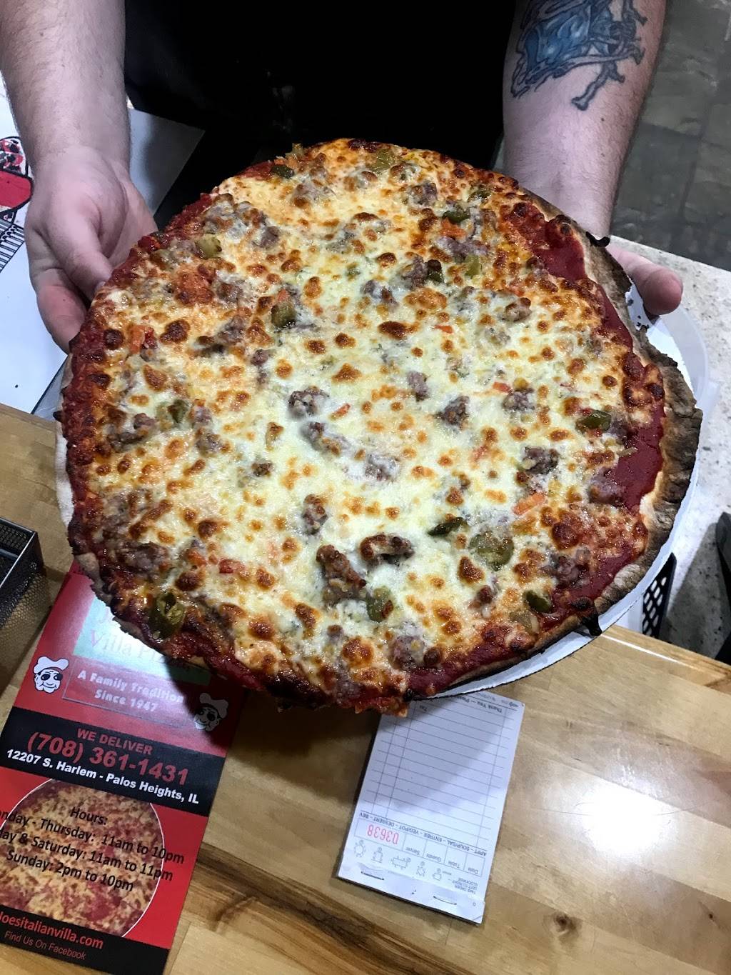 Joe's Italian Villa 12207 S Harlem Ave, Palos Heights, IL 60463, USA