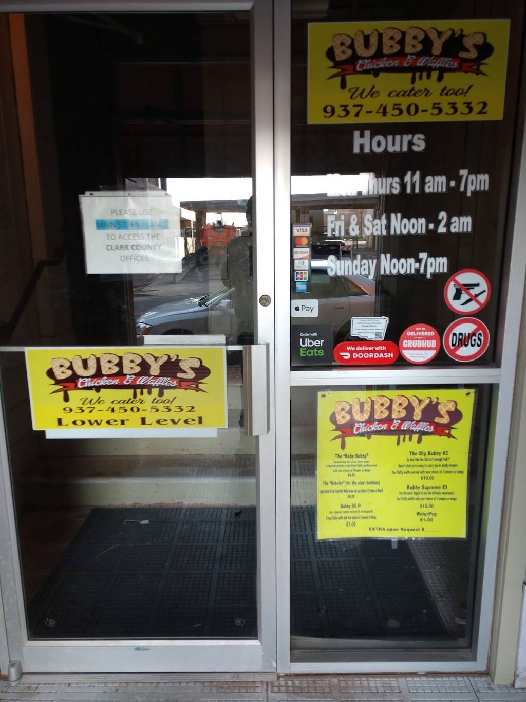 Bubbys Chicken & Waffles | restaurant | 16 N Fountain Ave, Springfield, OH 45502, USA | 9374505332 OR +1 937-450-5332