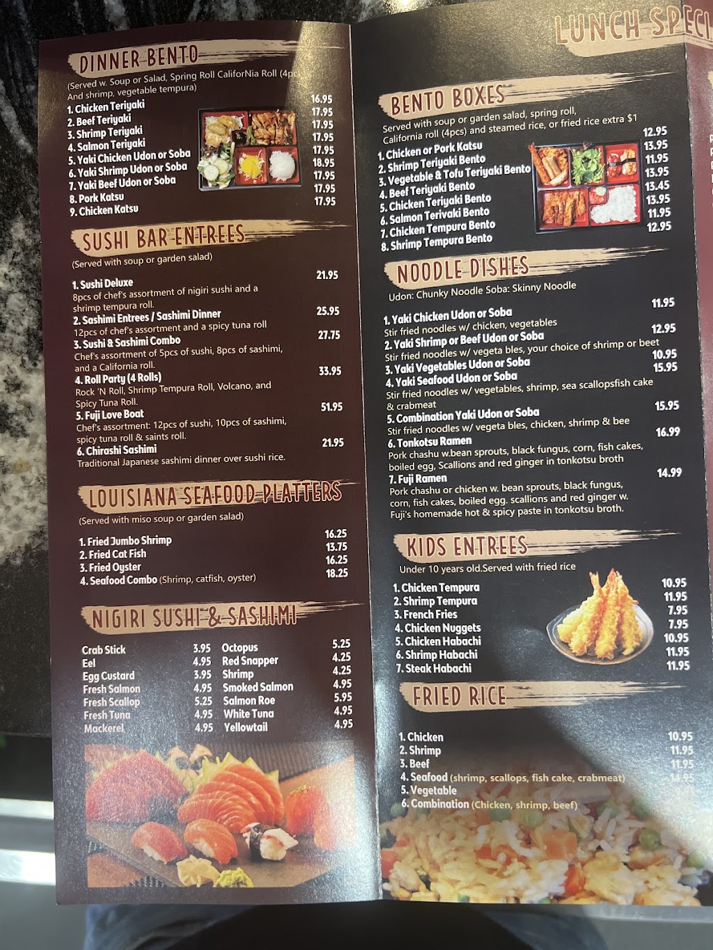 Fuji Sushi | restaurant | 71194 LA-21 suite 100, Covington, LA 70433, USA | 9854005103 OR +1 985-400-5103