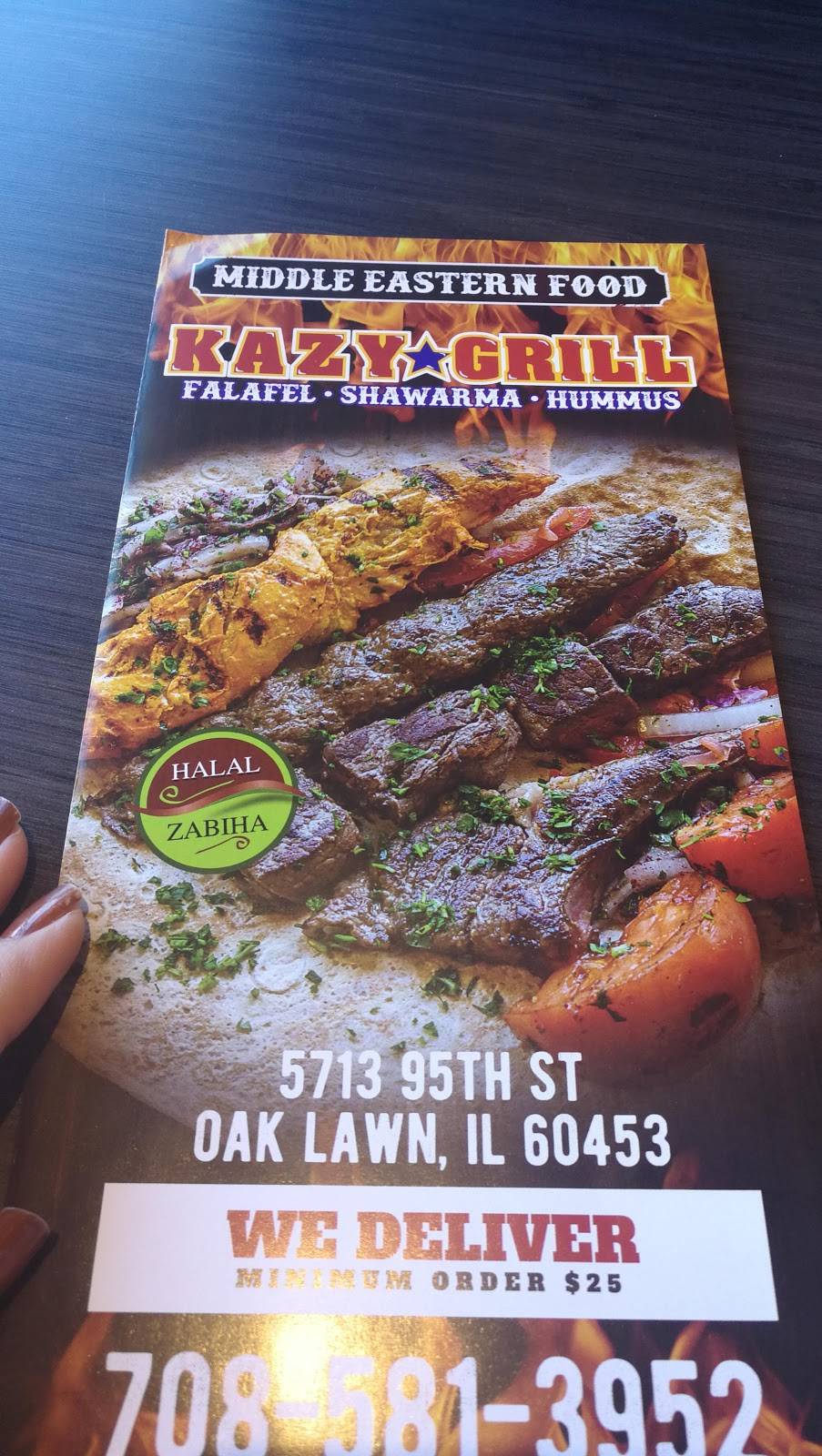 Kazy Grill | restaurant | 5713 95th St, Oak Lawn, IL 60453, USA | 7085813952 OR +1 708-581-3952