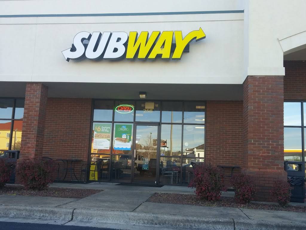 Subway Restaurants | 258 Interstate Commercial Park, Prattville, AL ...