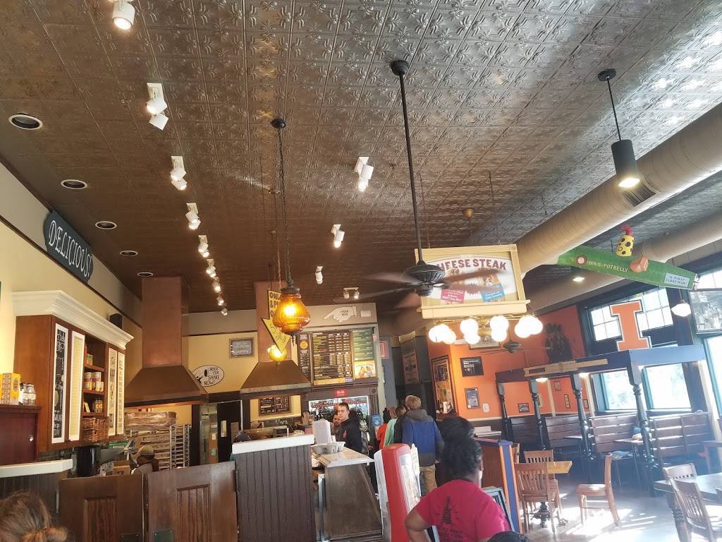 Potbelly Sandwich Shop | restaurant | 501 E Green St, Champaign, IL 61820, USA | 2173445601 OR +1 217-344-5601