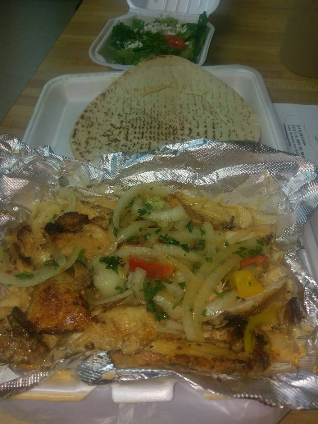 Athena Greek & Lebanese Express | restaurant | 3111 Hwy 90 E, Broussard, LA 70518, USA | 3378391794 OR +1 337-839-1794