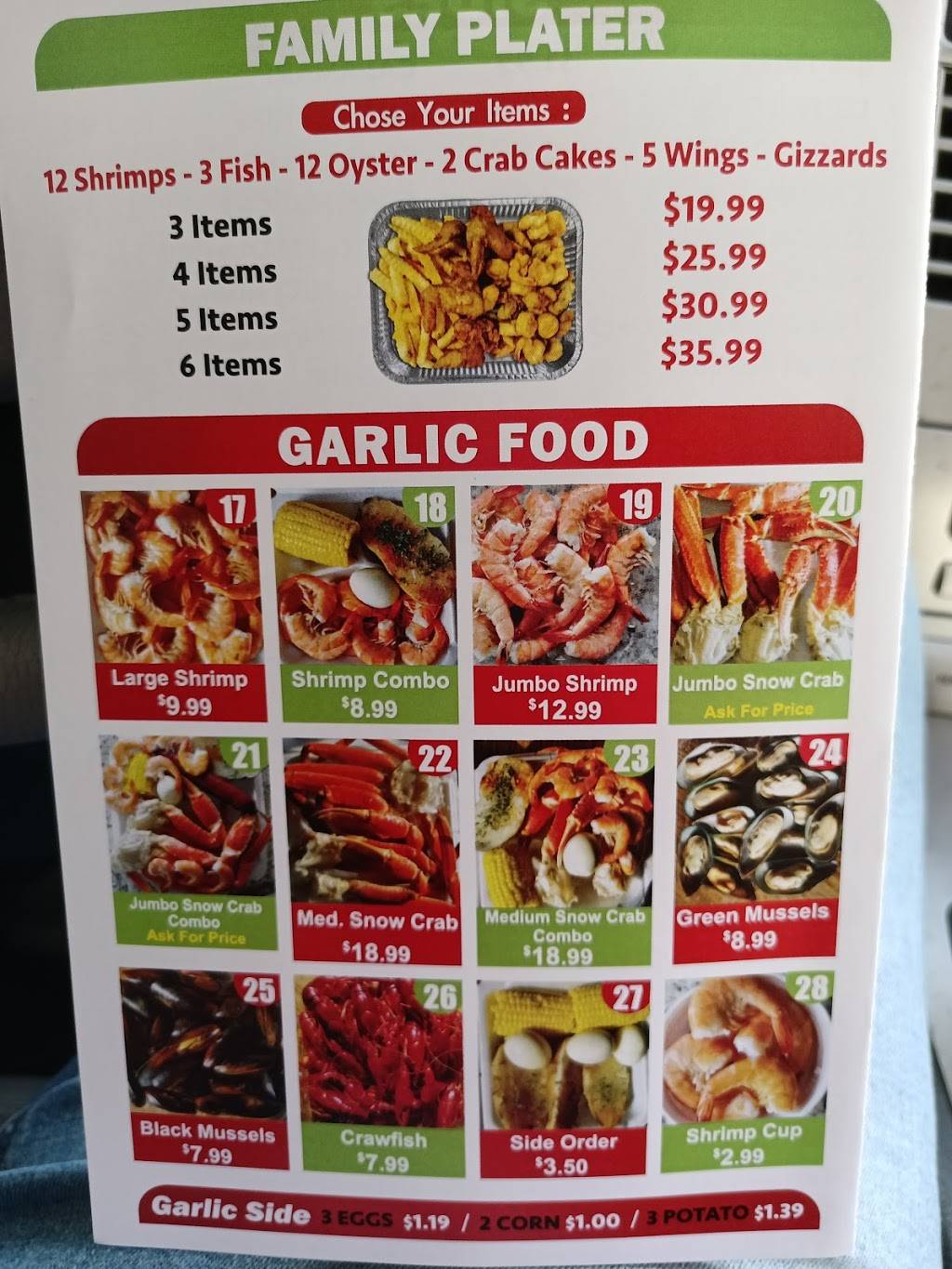 Tasty seafood chicken and sub 6185 Fort Caroline Rd, Jacksonville, FL