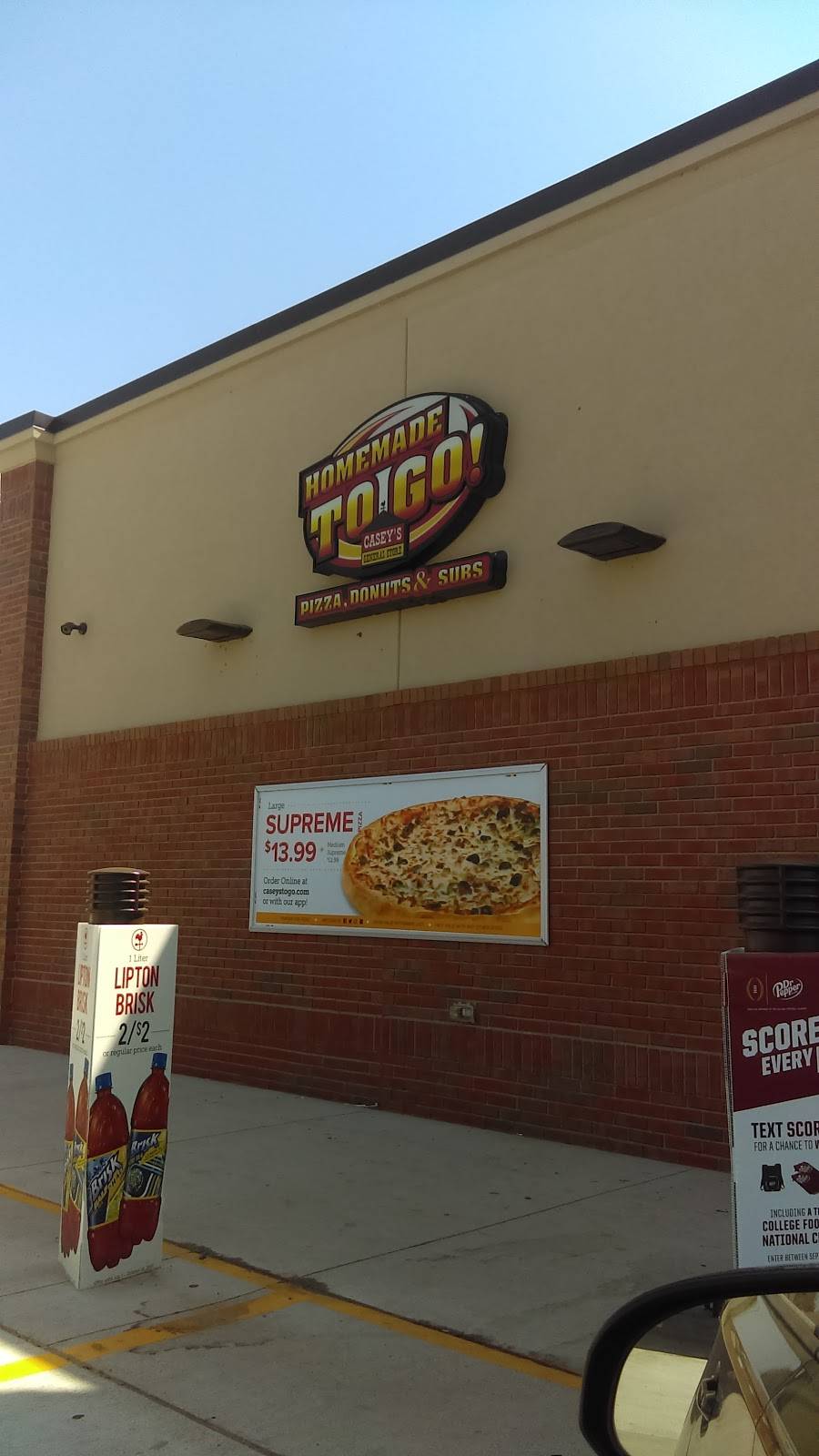 Caseys | meal takeaway | 516 W 121st St S, Jenks, OK 74037, USA | 9182991202 OR +1 918-299-1202
