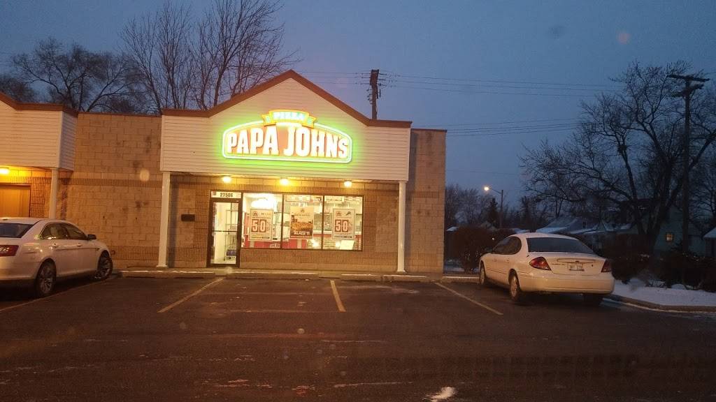 Papa John S Pizza Restaurant 27506 Ford Rd Garden City Mi