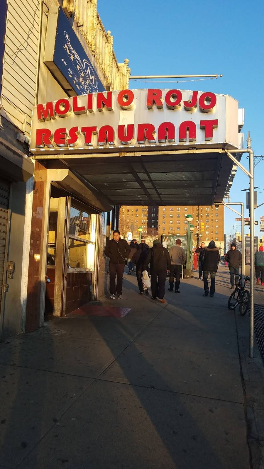 Molino Rojo Restaurant | restaurant | 101 E 161st St, Bronx, NY 10451, USA | 7185389642 OR +1 718-538-9642