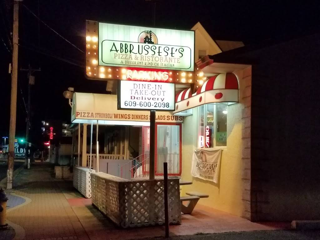 Abbrusseses Pizza & Ristorante | restaurant | 230 E Rio Grande Ave, Wildwood, NJ 08260, USA | 6096002098 OR +1 609-600-2098