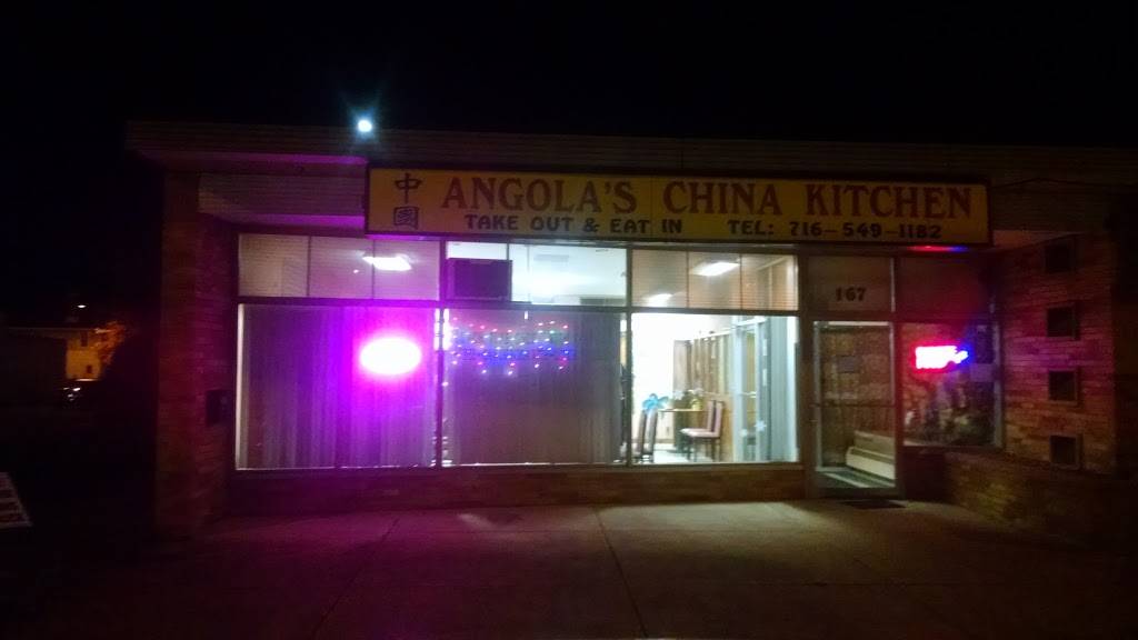 Angolas China Kitchen | restaurant | 167 N Main St, Angola, NY 14006, USA | 7165491182 OR +1 716-549-1182