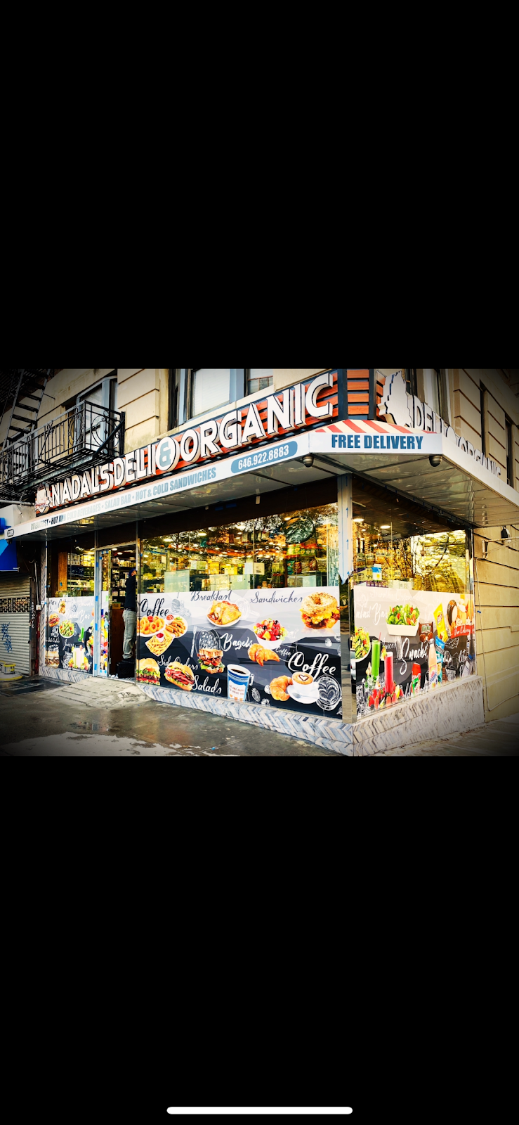 Nadals deli & organic | restaurant | 3399 Broadway, New York, NY 10031, USA | 6469228883 OR +1 646-922-8883