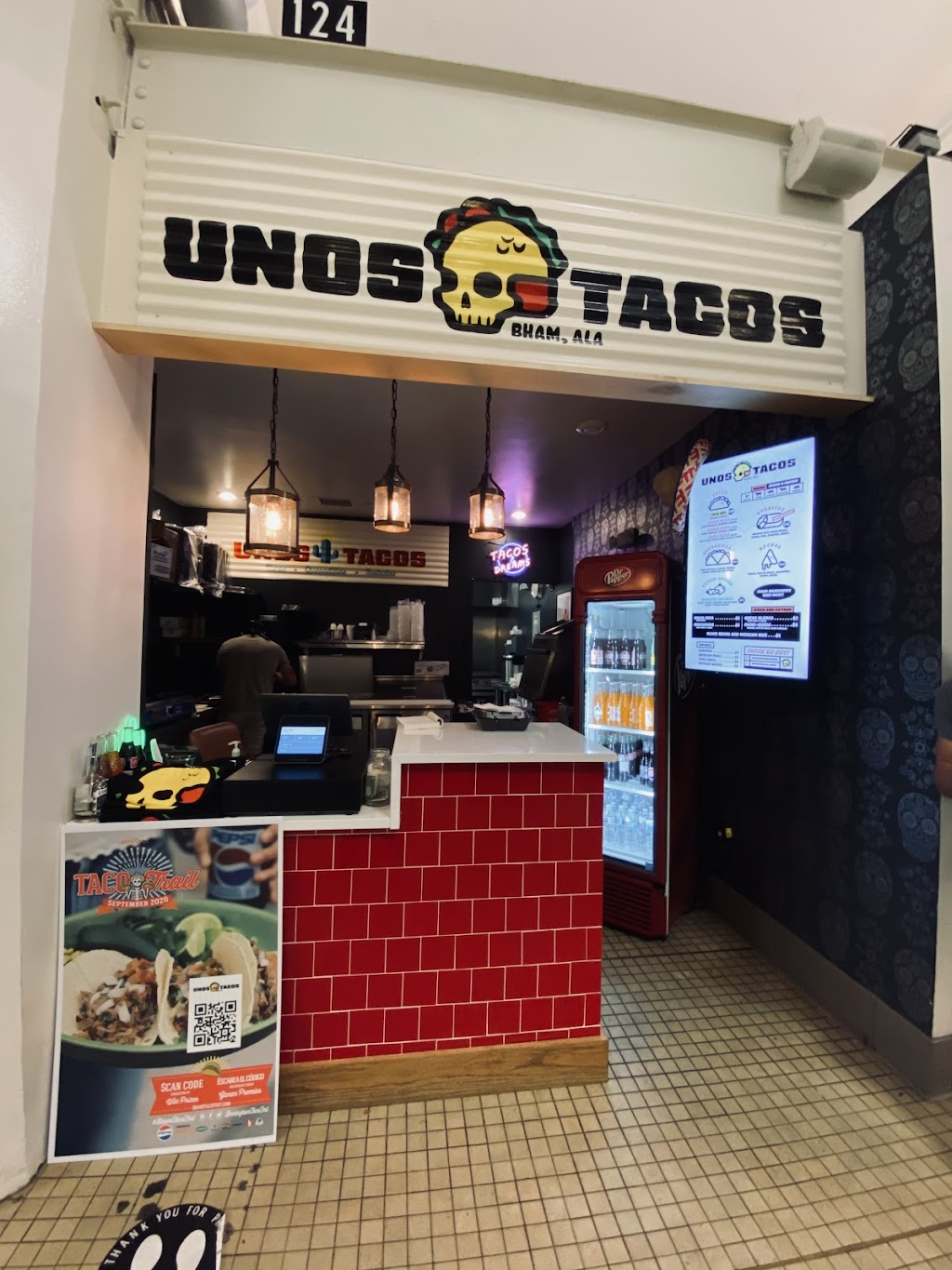 Unos Tacos | restaurant | The Pizitz Food Hall, 1821 2nd Ave N, Birmingham, AL 35203, USA | 2052238569 OR +1 205-223-8569