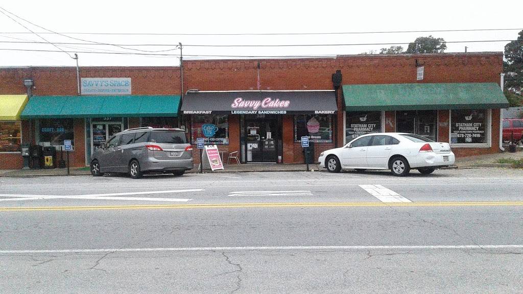 Savvy Cakes and Legendary Sandwiches | bakery | 335 Jefferson St, Statham, GA 30666, USA | 6787267046 OR +1 678-726-7046