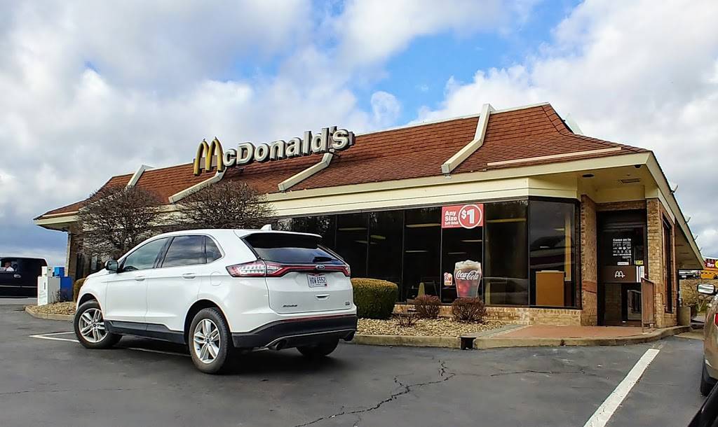 McDonalds | cafe | 1001 E Ring Rd, Ironton, OH 45638, USA | 7405321555 OR +1 740-532-1555