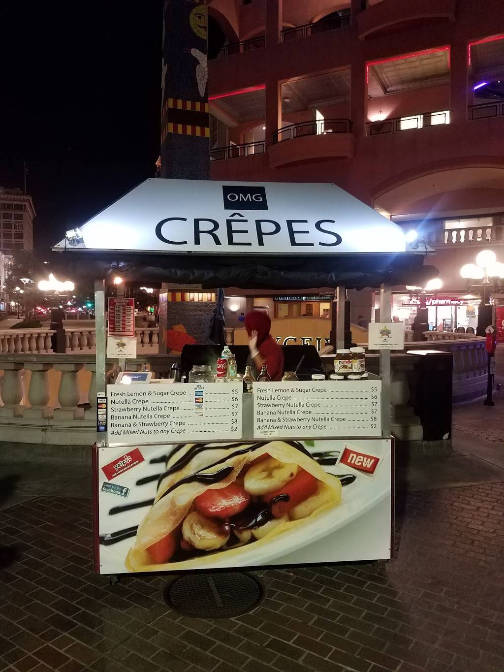 OMG Crepes 3030 Plaza Bonita, National City, CA 91950, USA
