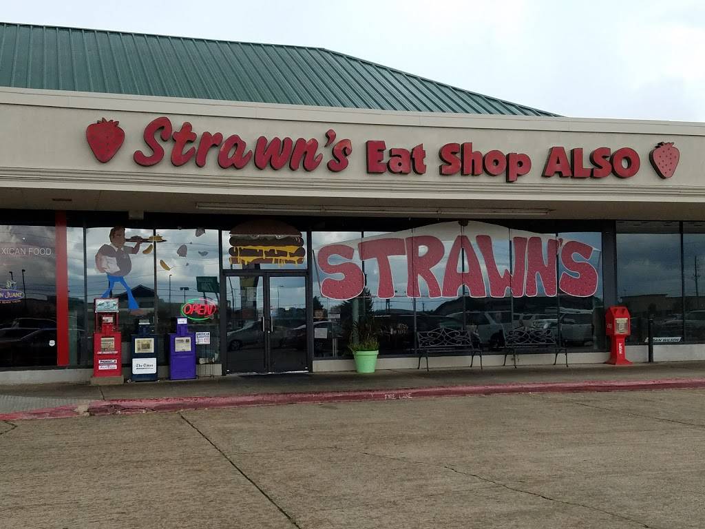 Strawns Eat Shop Also | restaurant | 2335 Airline Dr, Bossier City, LA 71111, USA | 3187428484 OR +1 318-742-8484