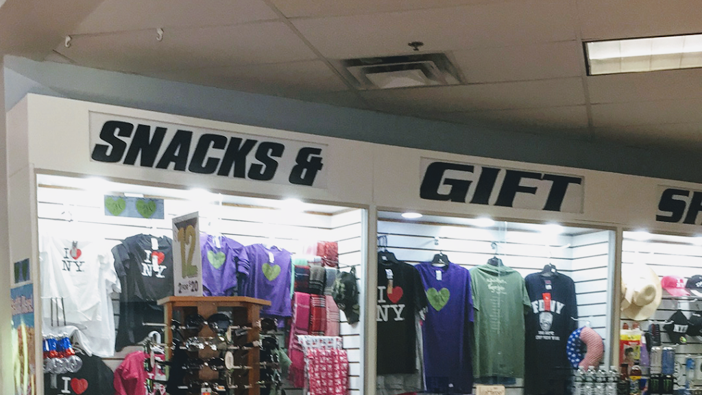 Snacks & gift shop ( I Love NY & Finger Lakes Stuff/items And Ci | meal takeaway | Waterloo premium outlets (Food Court 655 New York 318 #31E, Waterloo, NY 13165, USA | 3158782719 OR +1 315-878-2719
