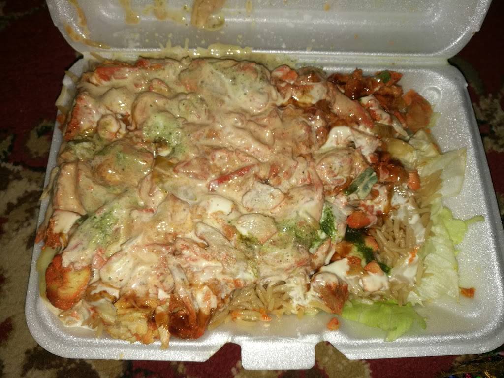 Khan Halal Chicken and Gyro Express Cart | restaurant | 31st avenue and, 76th St, East Elmhurst, NY 11370, USA | 6465000433 OR +1 646-500-0433