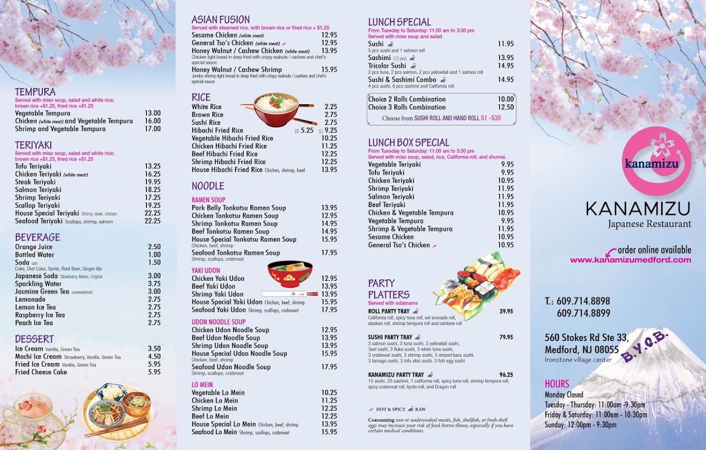 Kanamizu Japanese Restaurant Ironstone village center, 560 Stokes Rd