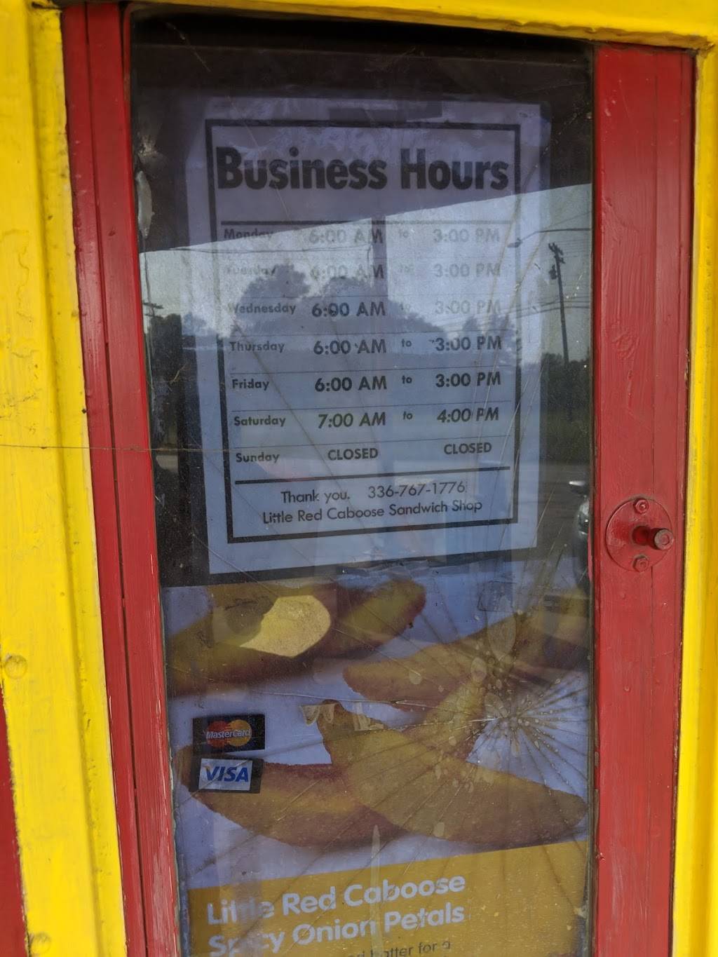 Little Red Caboose Sandwich | meal takeaway | 4284 Patterson Ave, Winston-Salem, NC 27105, USA | 3367671776 OR +1 336-767-1776