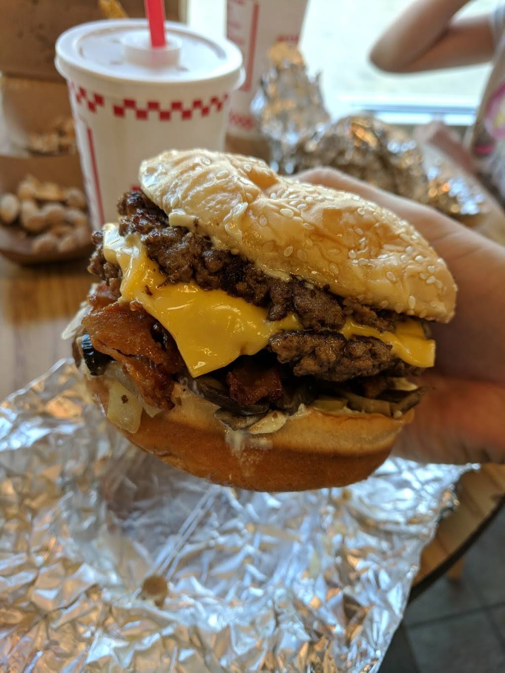 Five Guys | meal takeaway | 3405 N Fourth St, Longview, TX 75605, USA | 9032483501 OR +1 903-248-3501