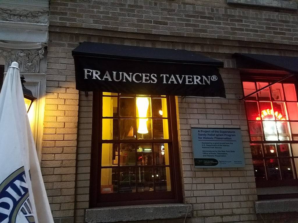 Fraunces Tavern | restaurant | 54 Pearl St, New York, NY 10004, USA | 2129681776 OR +1 212-968-1776