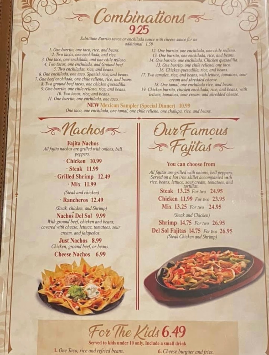 Del Sol Mexican Restaurant | restaurant | 212 N 16th Ave, Laurel, MS 39440, USA | 6017787138 OR +1 601-778-7138